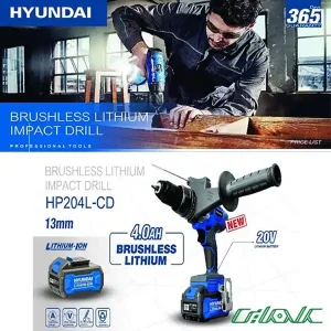 دریل شارژی هیوندای مدل HP204L-CD