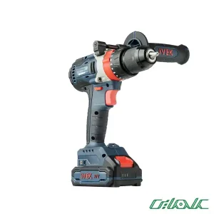 دریل شارژی چکشی 20 ولت (براشلس) ایوک K-7220v