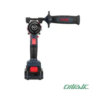 دریل شارژی چکشی 20 ولت (براشلس) ایوک K-7220v