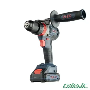دریل شارژی چکشی 20 ولت (براشلس) ایوک K-7220v