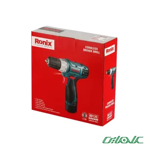دریل پیچگوشتی شارژی 12 ولت لیتیوم تک باتری رونیکس مدل 8012C-3