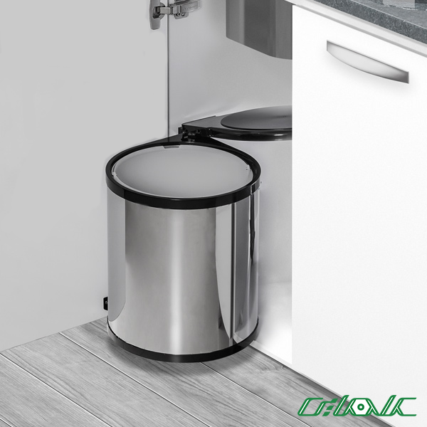 سطل گرد زیر سینک  ملونی مدل 9130