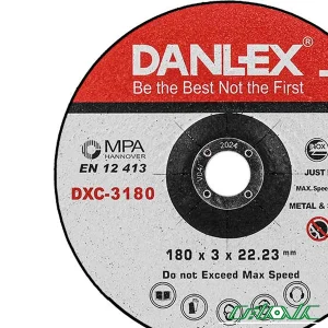 صفحه برش فلز 180 میلی‌متر دنلکس مدل DXC-3180-1