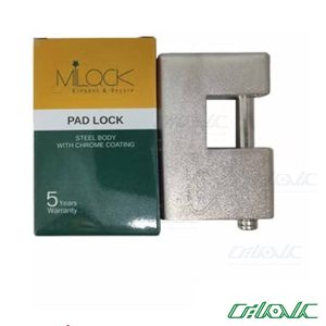 قفل کتابی روکش دار میلاک سایز 90