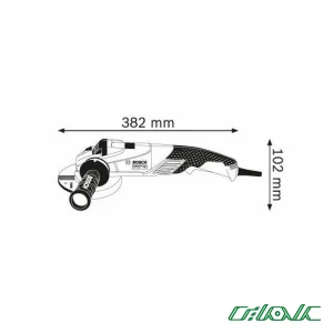 مینی فرز بوش 1800 وات مدل GWS18-6017A3200-1