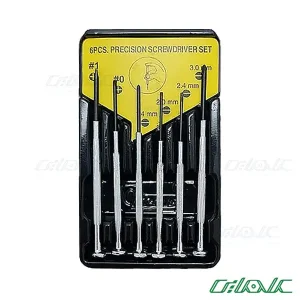 پیچ گوشتی ساعتی 6 عددی کیوتولز (QTOOLS)