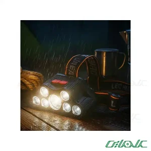 چراغ قوه پیشانی هدلایت شارژی F-T26