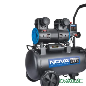 کمپرسور باد 25 لیتری نووا مدل NTA-9125-3