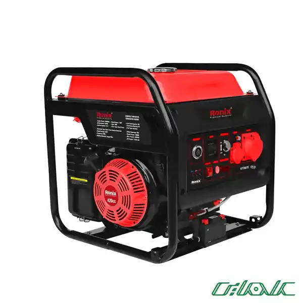 موتور برق بنزینی رونیکس مدل RH-4773 (ژنراتور 8000 وات)