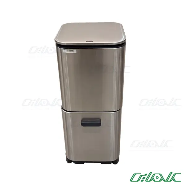 سطل زباله هوشمند دوطبقه اچ تی ان مدل HTD602-18L