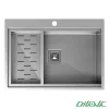 سینک کورین استیل توکار داتیس مدل Corian700