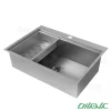 سینک کورین استیل توکار داتیس مدل Corian700