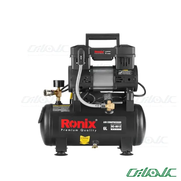 کمپرسور باد 6 لیتری سایلنت رونیکس مدل 0612RC